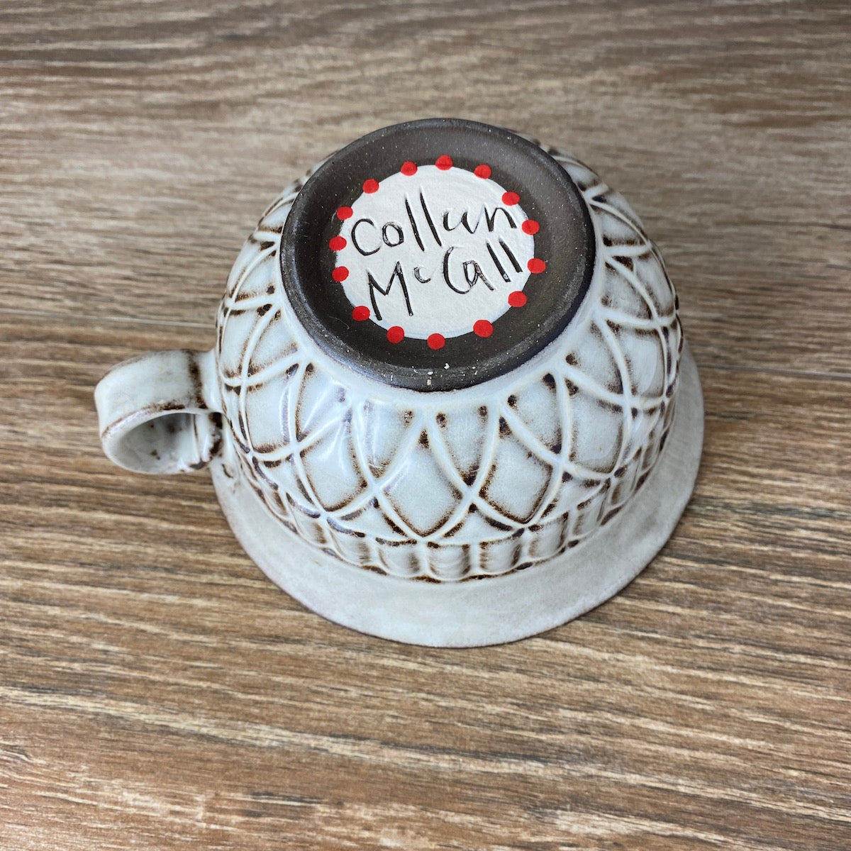 40's Floral Soup Bowl