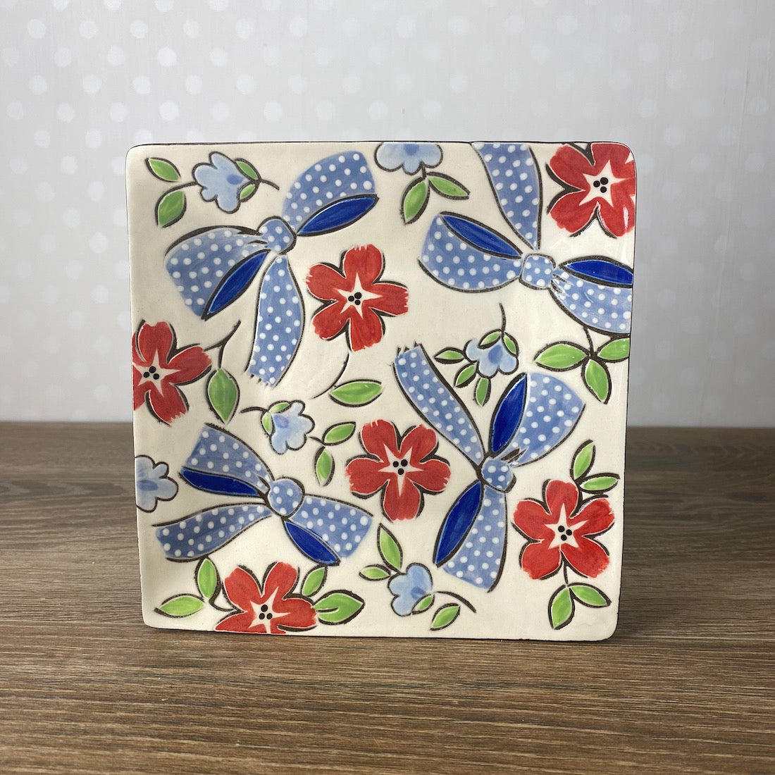 Handpainted Lunch Plate | Assorted