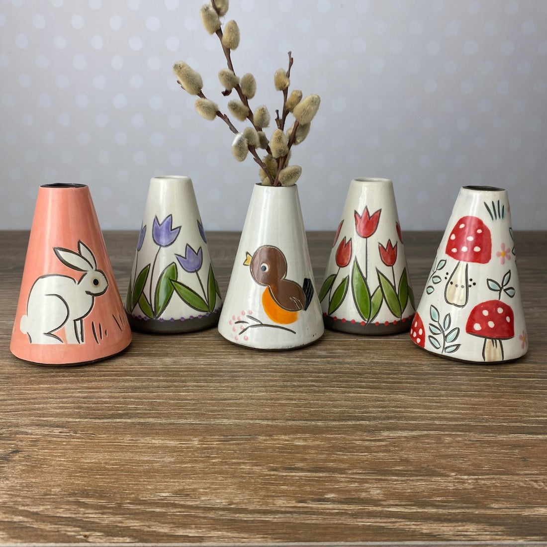 Cone Shaped Bud Vase | Assorted