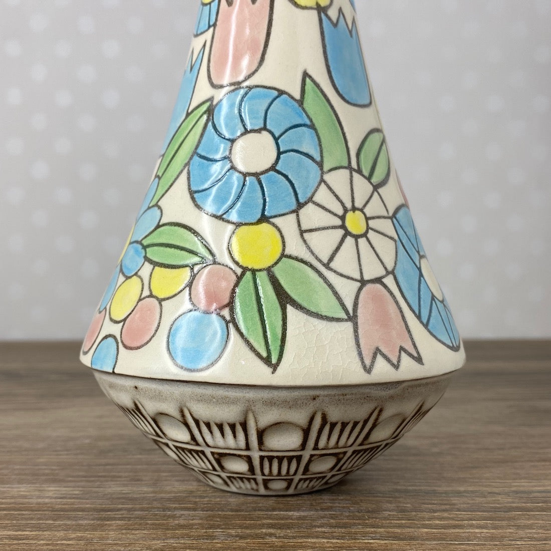 Pastel Floral Vase