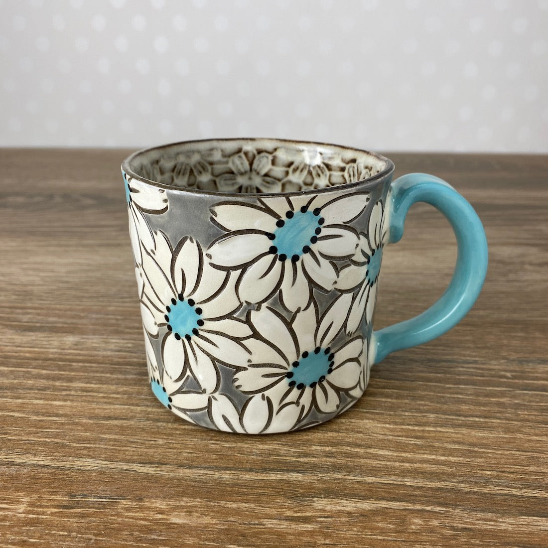 Artisan Coffee Mug | Daisies