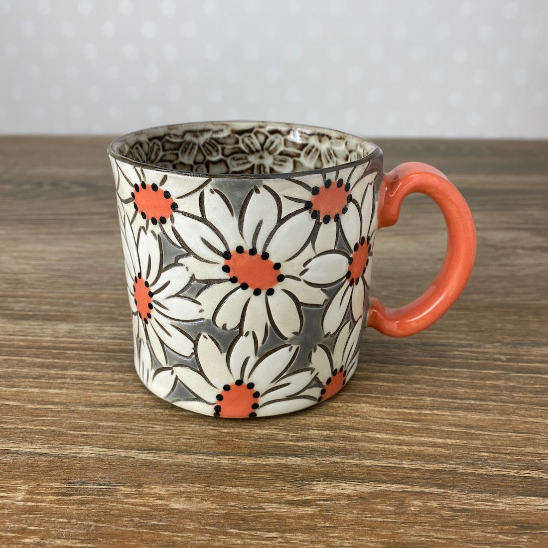 Artisan Coffee Mug | Daisies
