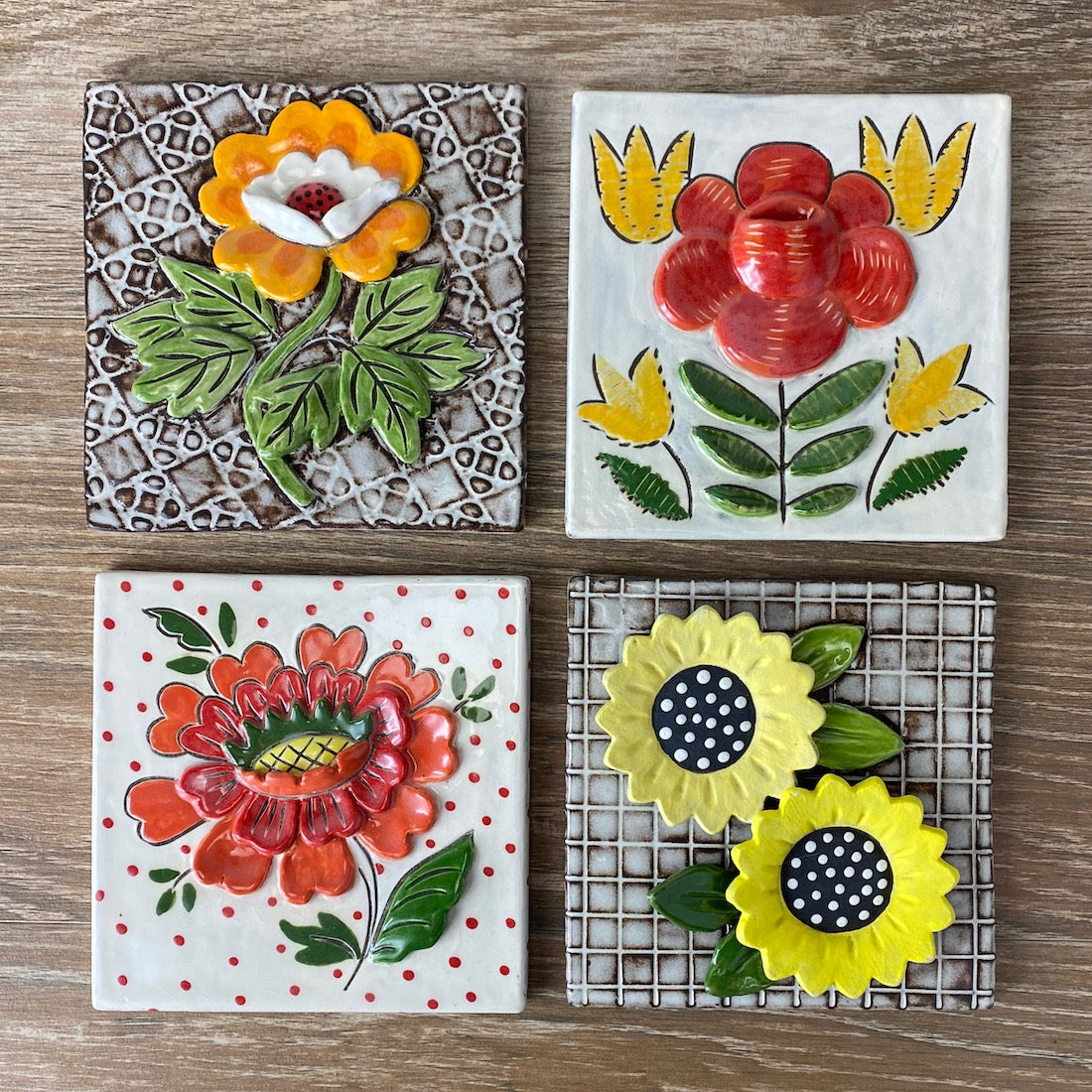 Floral Wall Tile