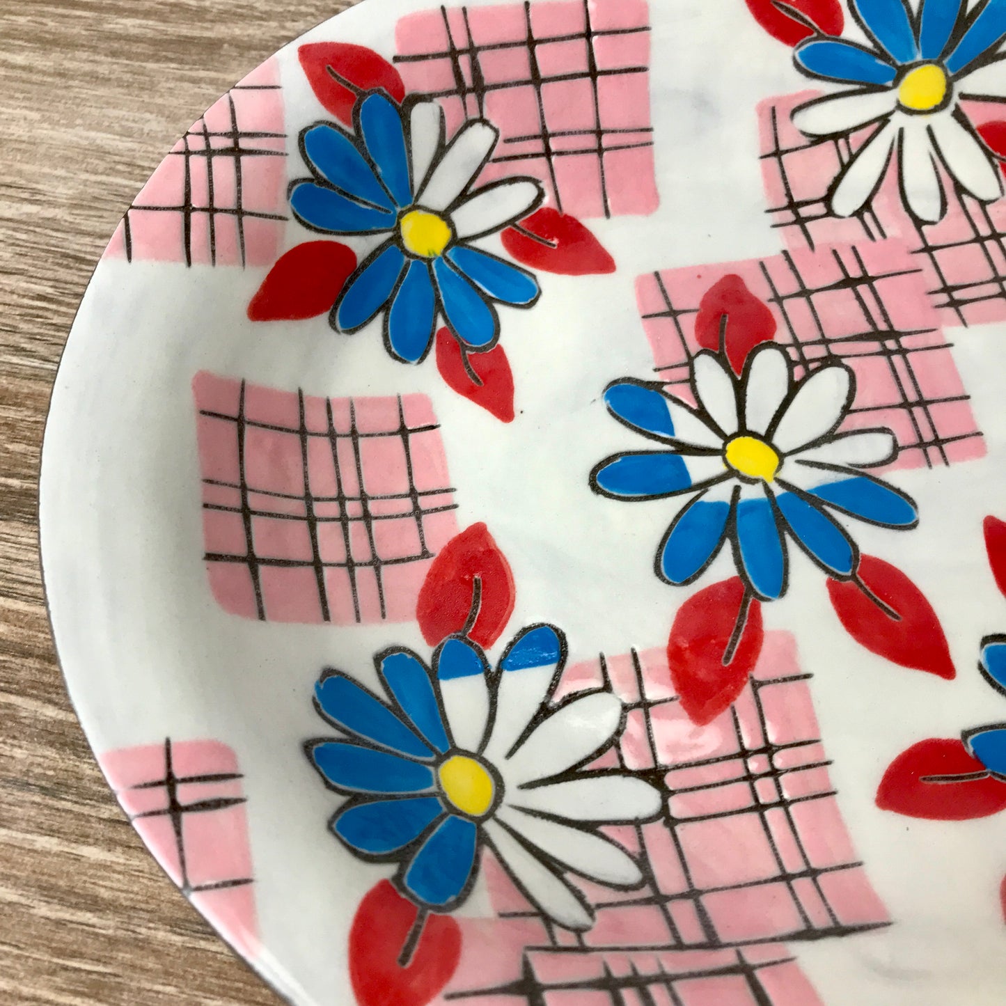 Retro Small Platter or Plate