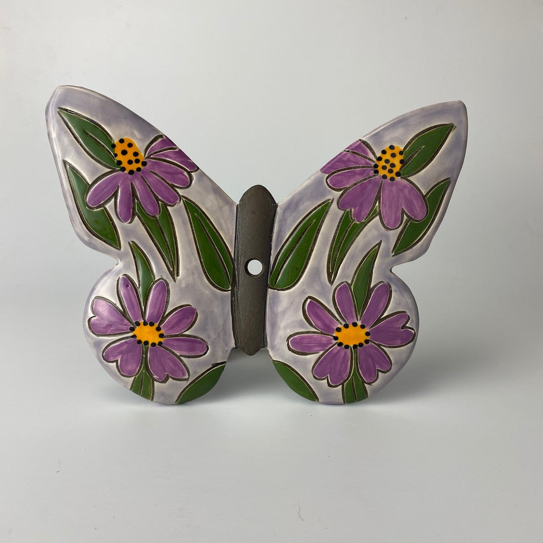 Handpainted Ceramic Butterfly | Wall Mount | Assorted