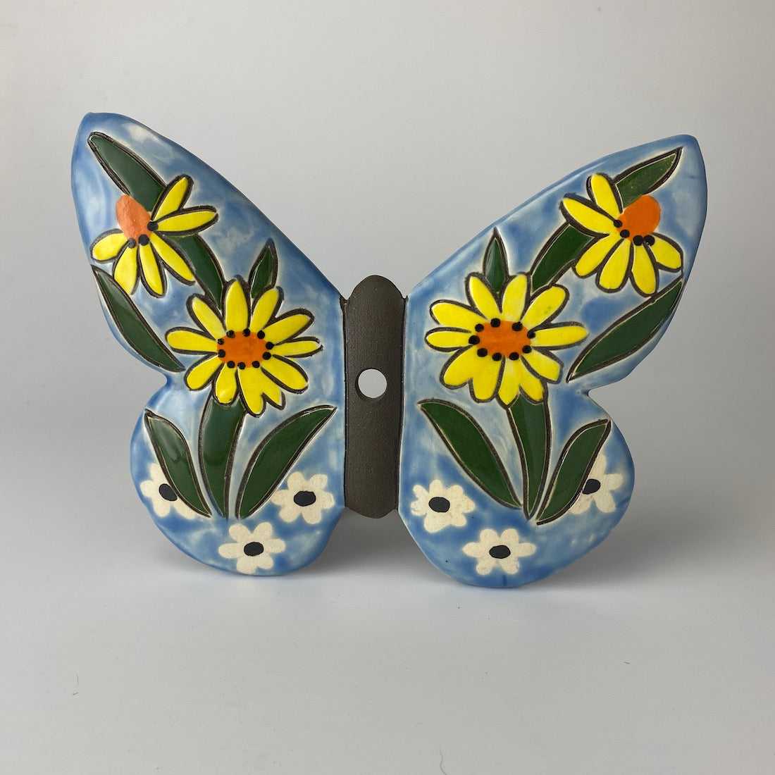 Handpainted Ceramic Butterfly | Wall Mount | Assorted