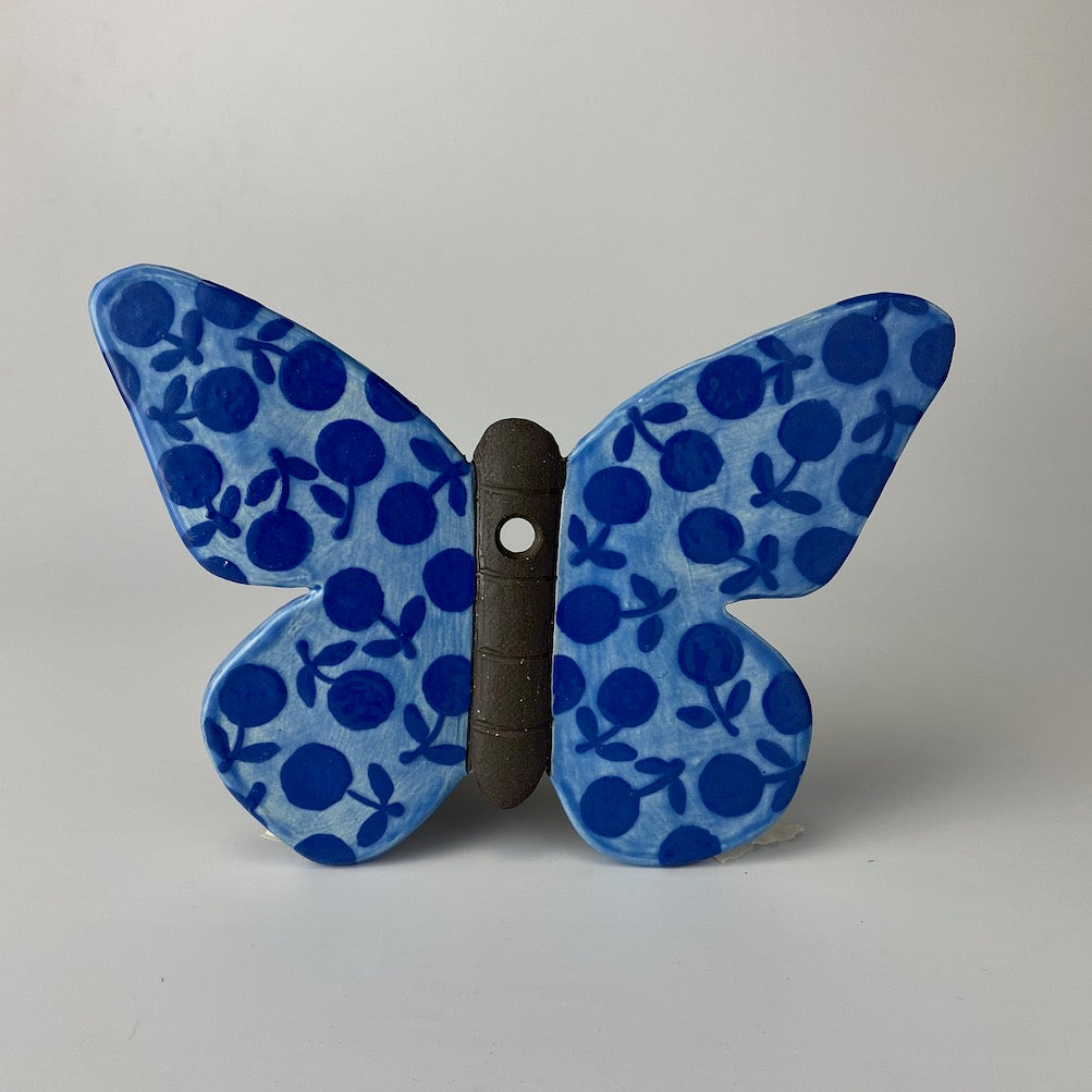 Handpainted Ceramic Butterfly | Wall Mount | Assorted