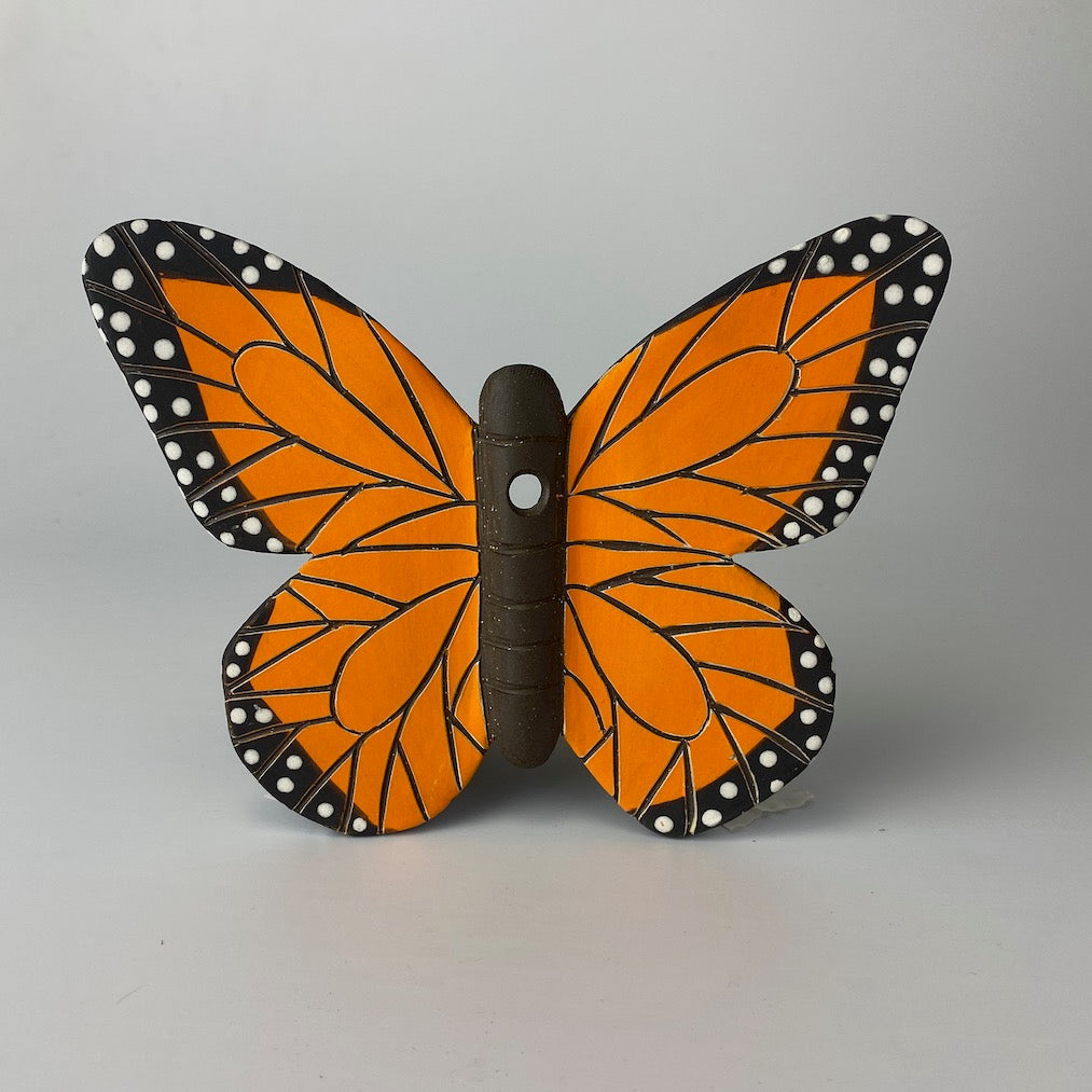 Handpainted Ceramic Butterfly | Wall Mount | Assorted