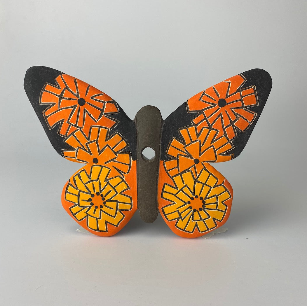 Handpainted Ceramic Butterfly | Wall Mount | Assorted