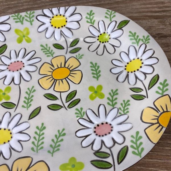 Daisy Platter or Plate